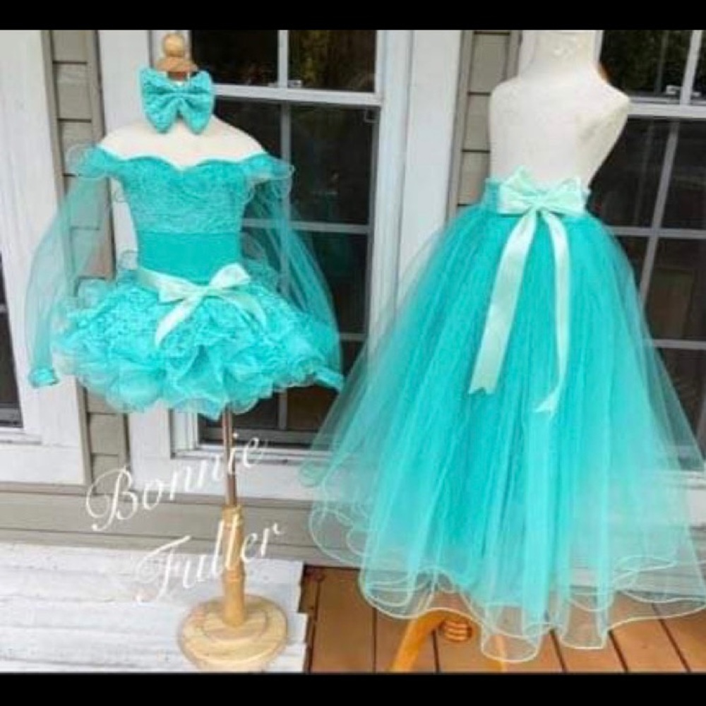 Custom pageant gown